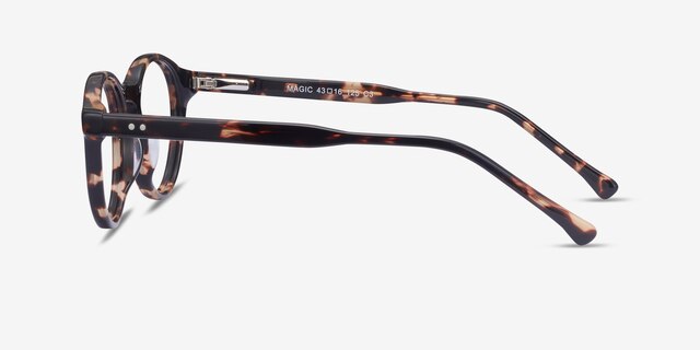 Magic Tortoise AcetateEyeglass Frames from EyeBuyDirect, Side View