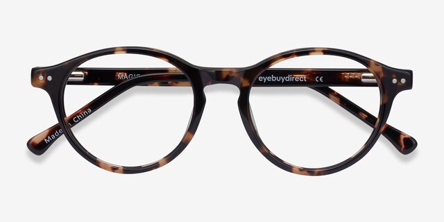 Magic Tortoise AcetateEyeglass Frames from EyeBuyDirect, Closed View