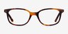 Leap Tortoise AcetateEyeglass Frames from EyeBuyDirect, Front View