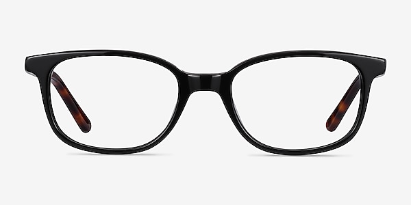 Leap Black Acetate Eyeglass Frames