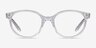 Trust Clear AcetateEyeglass Frames from EyeBuyDirect, Front View