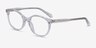 Trust Clear AcetateEyeglass Frames from EyeBuyDirect, Angle View