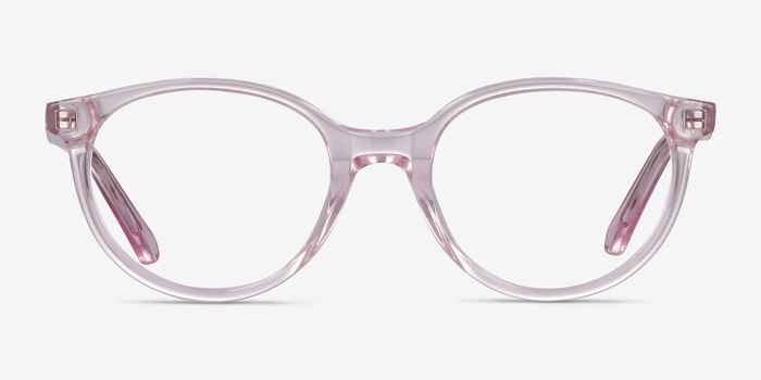 Trust Clear Pink Acétate Montures de lunettes de vue d'EyeBuyDirect