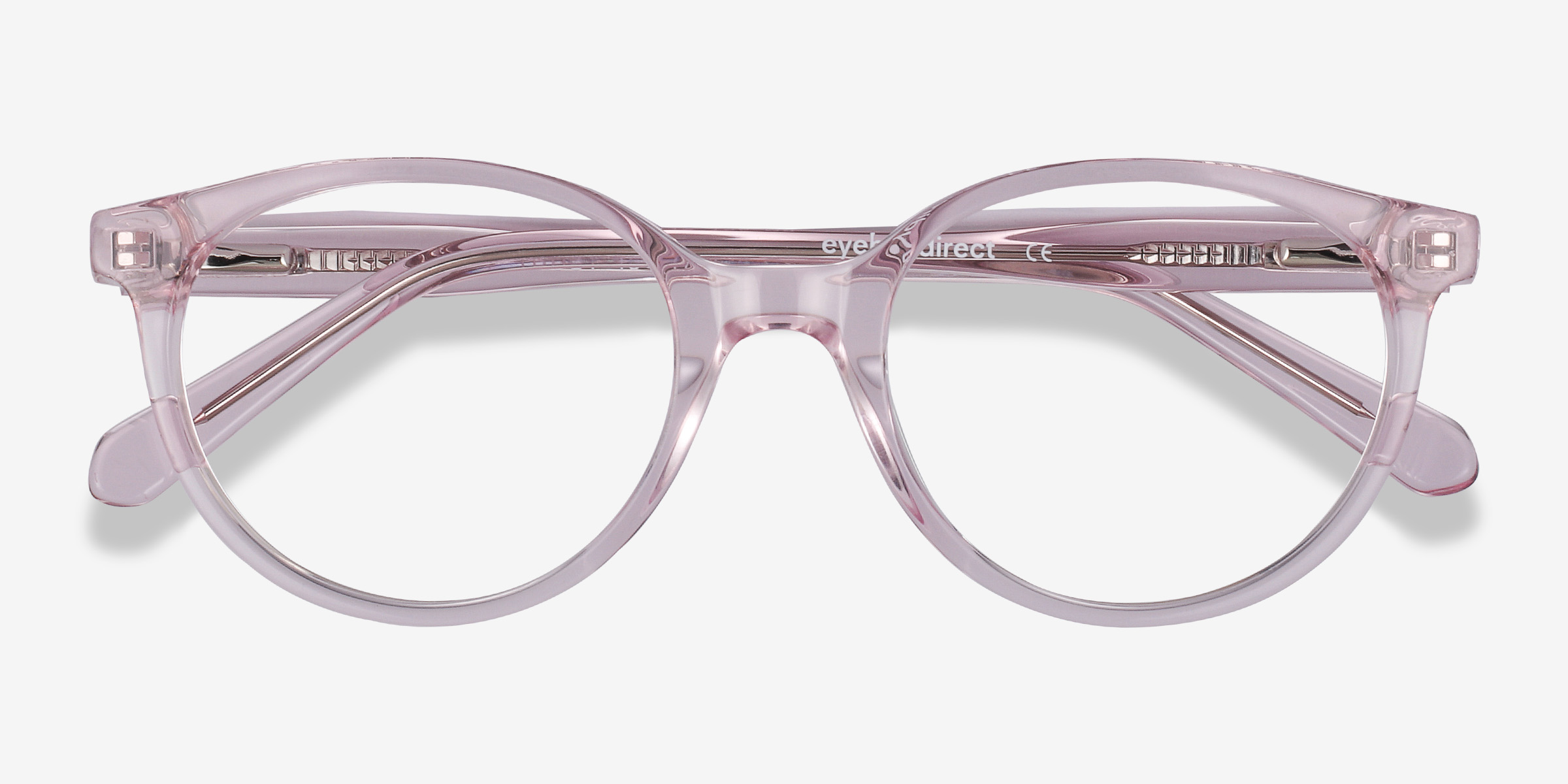 Trust Cat Eye Clear Pink Full Rim Eyeglasses | Eyebuydirect