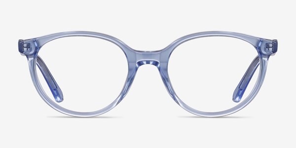 Trust Clear Blue Acetate Eyeglass Frames