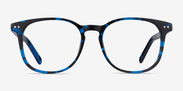 Ander Blue Tortoise AcetateEyeglass Frames from EyeBuyDirect, Front View