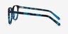 Ander Blue Tortoise AcetateEyeglass Frames from EyeBuyDirect, Side View