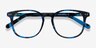 Ander Blue Tortoise AcetateEyeglass Frames from EyeBuyDirect, Closed View