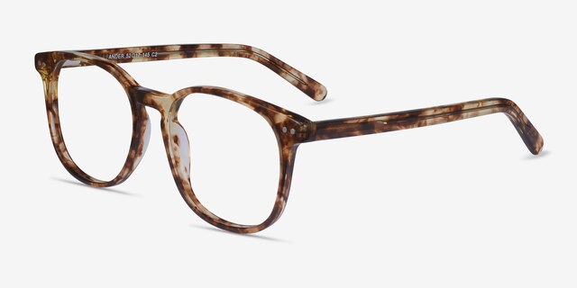 Ander Tortoise AcetateEyeglass Frames from EyeBuyDirect, Angle View