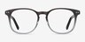 Ander Gray Clear AcetateEyeglass Frames from EyeBuyDirect, Front View