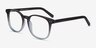 Ander Gray Clear AcetateEyeglass Frames from EyeBuyDirect, Angle View