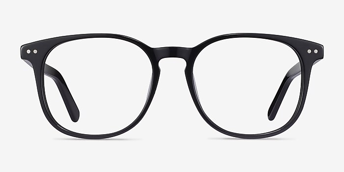 Ander Black Acetate Eyeglass Frames from EyeBuyDirect