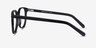 Ander Noir AcétateMontures de lunettes de vue d'EyeBuyDirect, Vue de Côté