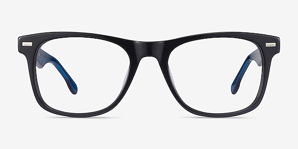 Caster Noir Acétate Montures de lunettes de vue