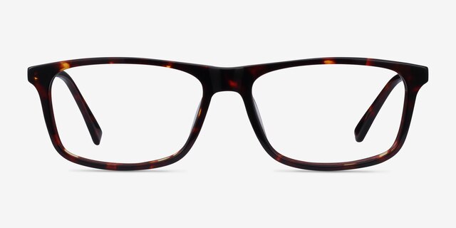 Intent Tortoise AcetateEyeglass Frames from EyeBuyDirect, Front View