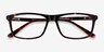 Intent Tortoise AcetateEyeglass Frames from EyeBuyDirect, Closed View
