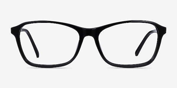 Versa Black Acetate Eyeglass Frames