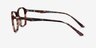 Versa Brown Floral AcetateEyeglass Frames from EyeBuyDirect, Side View