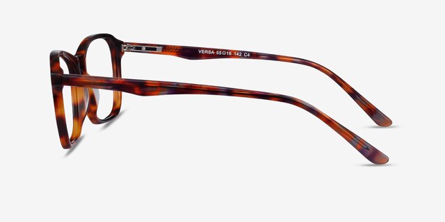 Versa Tortoise AcetateEyeglass Frames from EyeBuyDirect, Side View