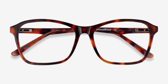 Versa Tortoise AcetateEyeglass Frames from EyeBuyDirect, Closed View