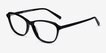 Ciencia Black AcetateEyeglass Frames from EyeBuyDirect, Angle View