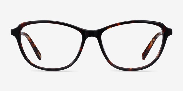 Ciencia Tortoise AcetateEyeglass Frames from EyeBuyDirect, Front View
