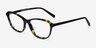 Ciencia Green Floral AcetateEyeglass Frames from EyeBuyDirect, Angle View