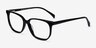 Reverb Black AcetateEyeglass Frames from EyeBuyDirect, Angle View