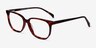 Reverb Tortoise AcetateEyeglass Frames from EyeBuyDirect, Angle View