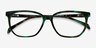 Reverb Green Tortoise AcetateEyeglass Frames from EyeBuyDirect, Closed View