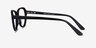 Misha Black AcetateEyeglass Frames from EyeBuyDirect, Side View