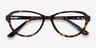 Misha Tortoise AcetateEyeglass Frames from EyeBuyDirect, Closed View