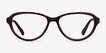Misha Red Tortoise AcetateEyeglass Frames from EyeBuyDirect, Front View