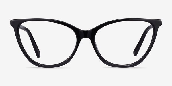 Instinct Black Acetate Eyeglass Frames