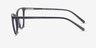 Instinct Black AcetateEyeglass Frames from EyeBuyDirect, Side View