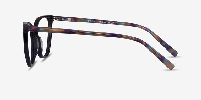 Instinct Floral AcetateEyeglass Frames from EyeBuyDirect, Side View