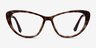 Yvonne Floral AcetateEyeglass Frames from EyeBuyDirect, Front View