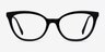 Sigilo Black AcetateEyeglass Frames from EyeBuyDirect, Front View