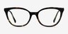 Sigilo Green Floral AcetateEyeglass Frames from EyeBuyDirect, Front View