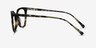 Sigilo Green Floral AcetateEyeglass Frames from EyeBuyDirect, Side View
