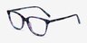 Arte Purple Tortoise AcetateEyeglass Frames from EyeBuyDirect, Angle View