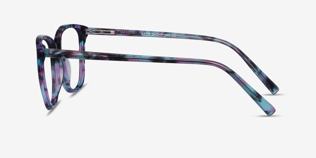 Arte Purple Tortoise AcetateEyeglass Frames from EyeBuyDirect, Side View