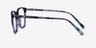 Arte Purple Tortoise AcetateEyeglass Frames from EyeBuyDirect, Side View