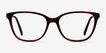 Arte Red Tortoise AcetateEyeglass Frames from EyeBuyDirect, Front View