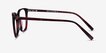 Arte Red Tortoise AcetateEyeglass Frames from EyeBuyDirect, Side View
