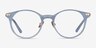 Buho Light Blue AcetateEyeglass Frames from EyeBuyDirect, Front View