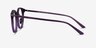Buho Purple AcetateEyeglass Frames from EyeBuyDirect, Side View