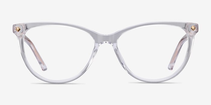 Leonie Clear Acetate Eyeglass Frames from EyeBuyDirect