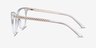 Leonie Clear AcetateEyeglass Frames from EyeBuyDirect, Side View