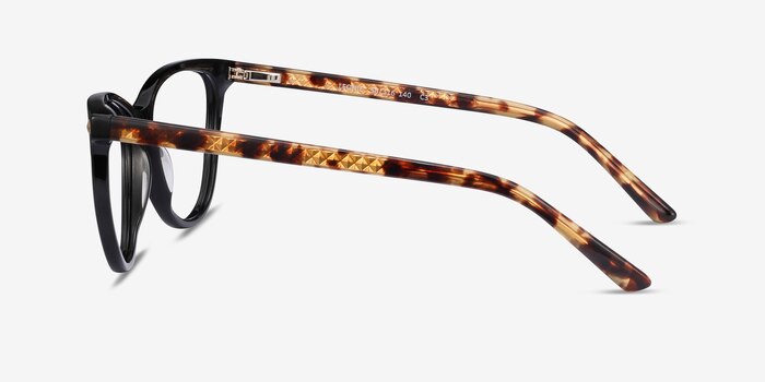 Leonie Black Tortoise Acetate Eyeglass Frames from EyeBuyDirect